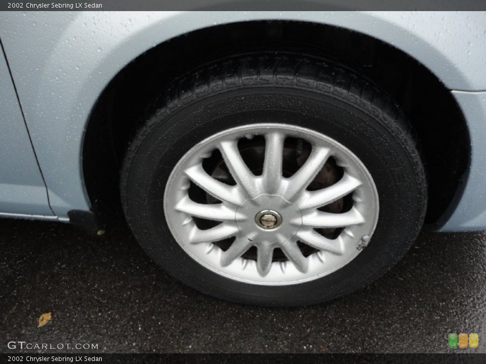 2002 Chrysler Sebring LX Sedan Wheel and Tire Photo #55811246
