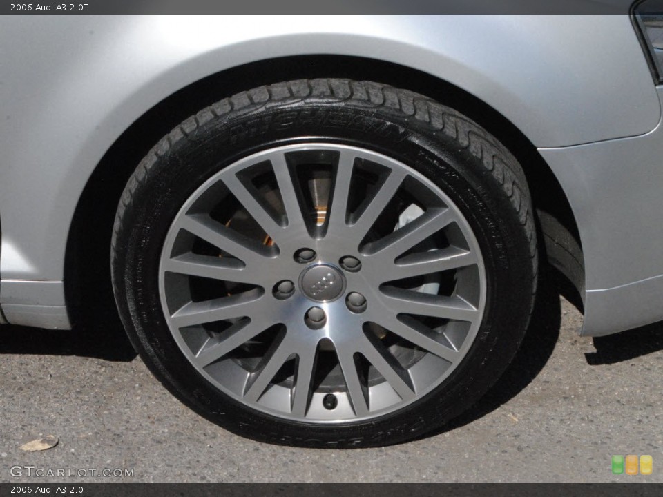 2006 Audi A3 2.0T Wheel and Tire Photo #55812923
