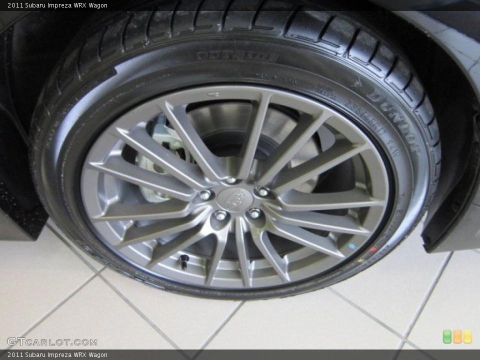 2011 Subaru Impreza WRX Wagon Wheel and Tire Photo #55816394
