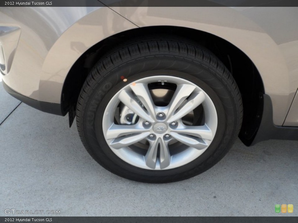 2012 Hyundai Tucson GLS Wheel and Tire Photo #55816652