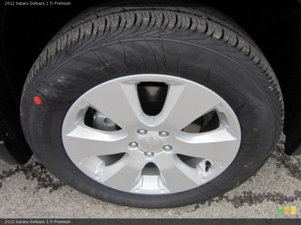 2012 Subaru Outback 2.5i Premium Wheel and Tire Photo #55816955