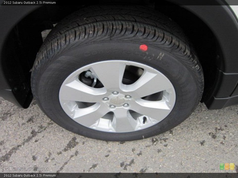 2012 Subaru Outback 2.5i Premium Wheel and Tire Photo #55817660