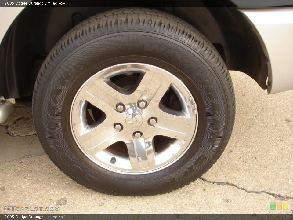 2005 Dodge Durango Limited 4x4 Wheel and Tire Photo #55817720
