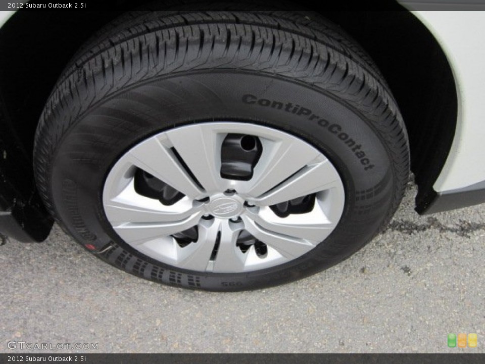 2012 Subaru Outback 2.5i Wheel and Tire Photo #55818053