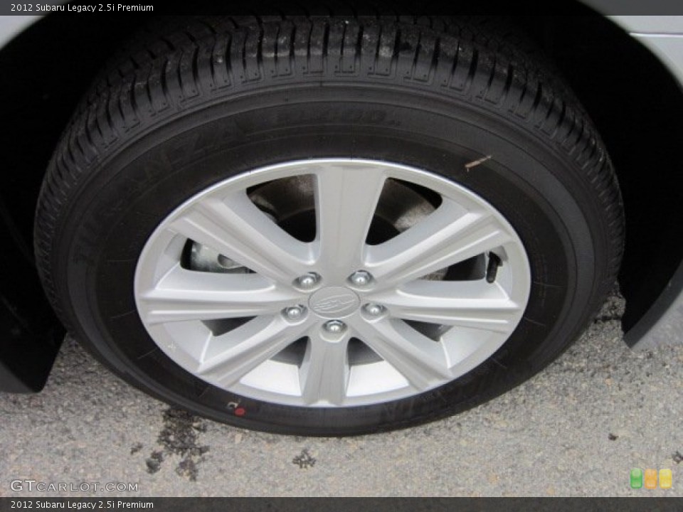 2012 Subaru Legacy 2.5i Premium Wheel and Tire Photo #55819160
