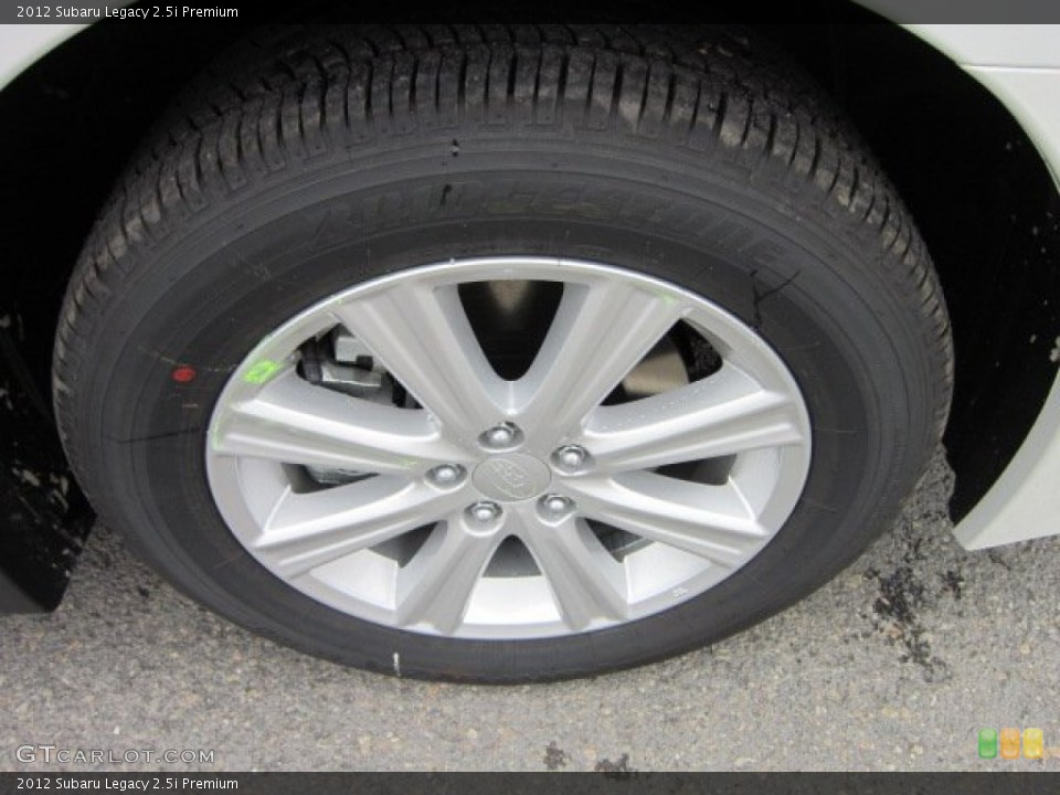 2012 Subaru Legacy 2.5i Premium Wheel and Tire Photo #55819337