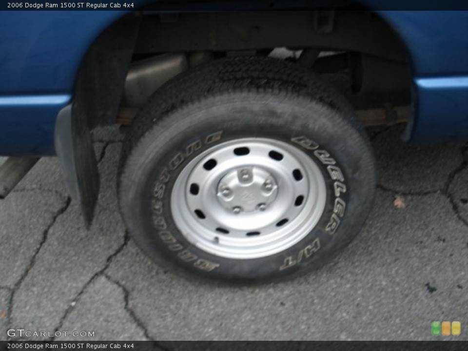 2006 Dodge Ram 1500 ST Regular Cab 4x4 Wheel and Tire Photo #55821482