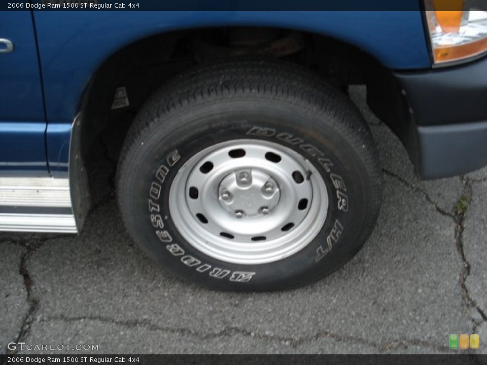 2006 Dodge Ram 1500 ST Regular Cab 4x4 Wheel and Tire Photo #55821488