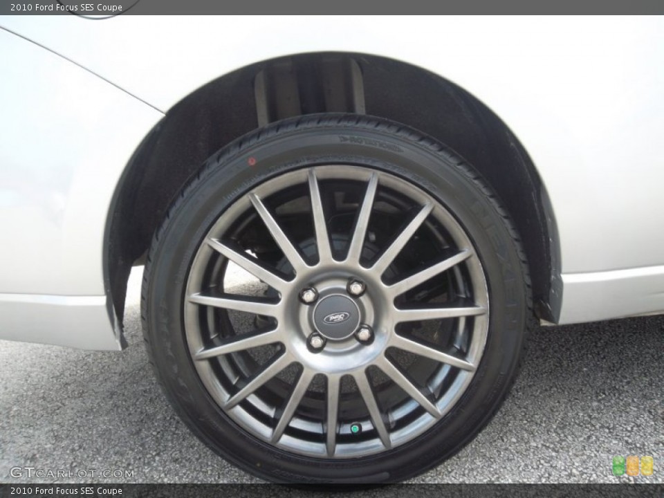 2010 Ford Focus SES Coupe Wheel and Tire Photo #55824131
