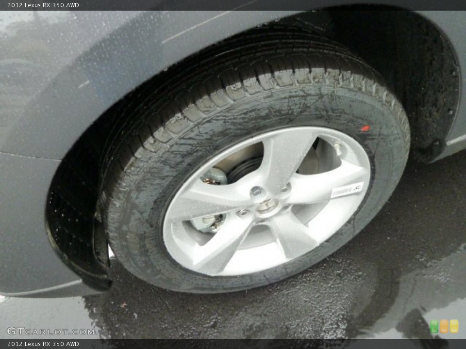 2012 Lexus RX 350 AWD Wheel and Tire Photo #55825051