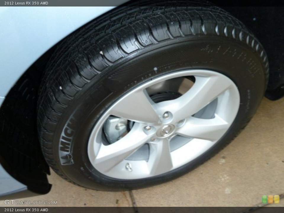 2012 Lexus RX 350 AWD Wheel and Tire Photo #55826138
