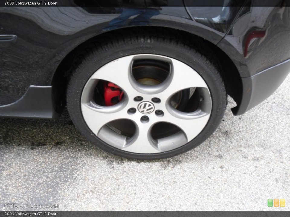 2009 Volkswagen GTI 2 Door Wheel and Tire Photo #55827441