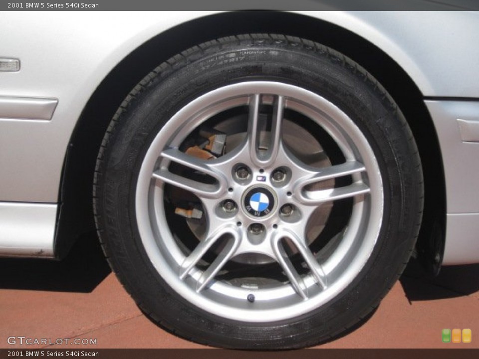 2001 BMW 5 Series 540i Sedan Wheel and Tire Photo #55828159