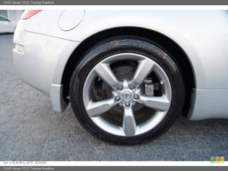 2006 Nissan 350Z Touring Roadster Wheel and Tire Photo #55829207