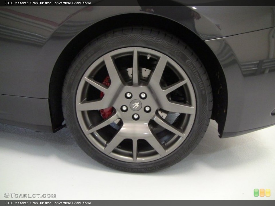 2010 Maserati GranTurismo Convertible GranCabrio Wheel and Tire Photo #55832398