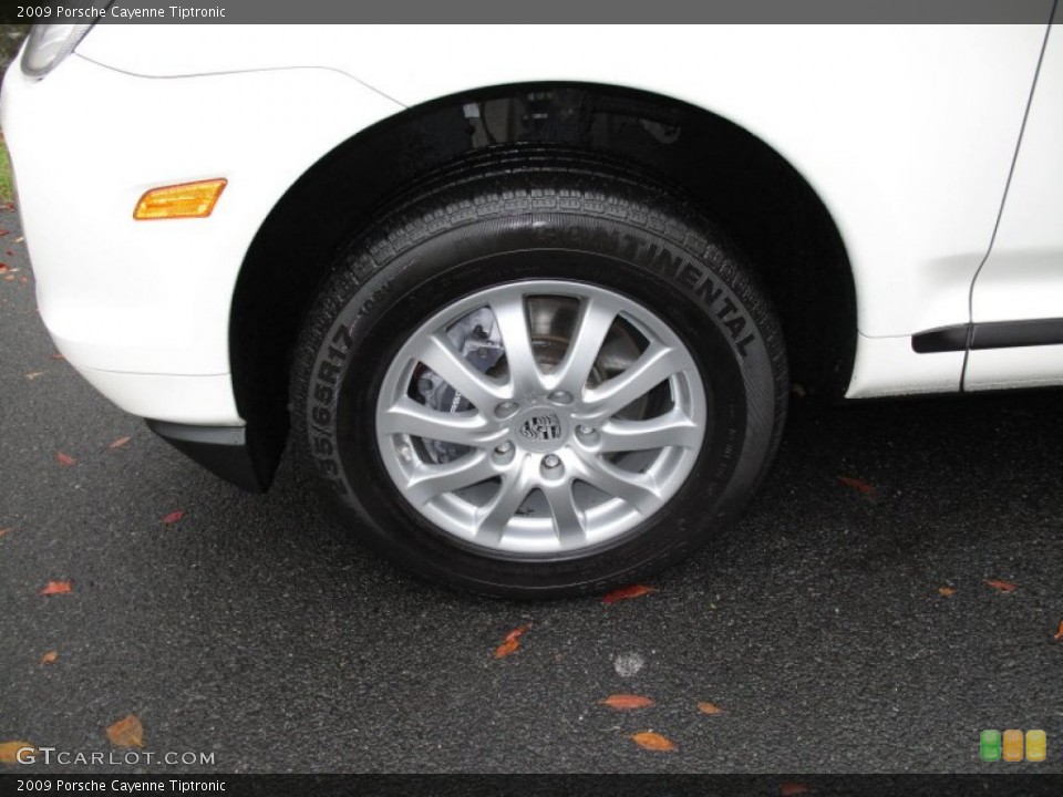 2009 Porsche Cayenne Tiptronic Wheel and Tire Photo #55832684