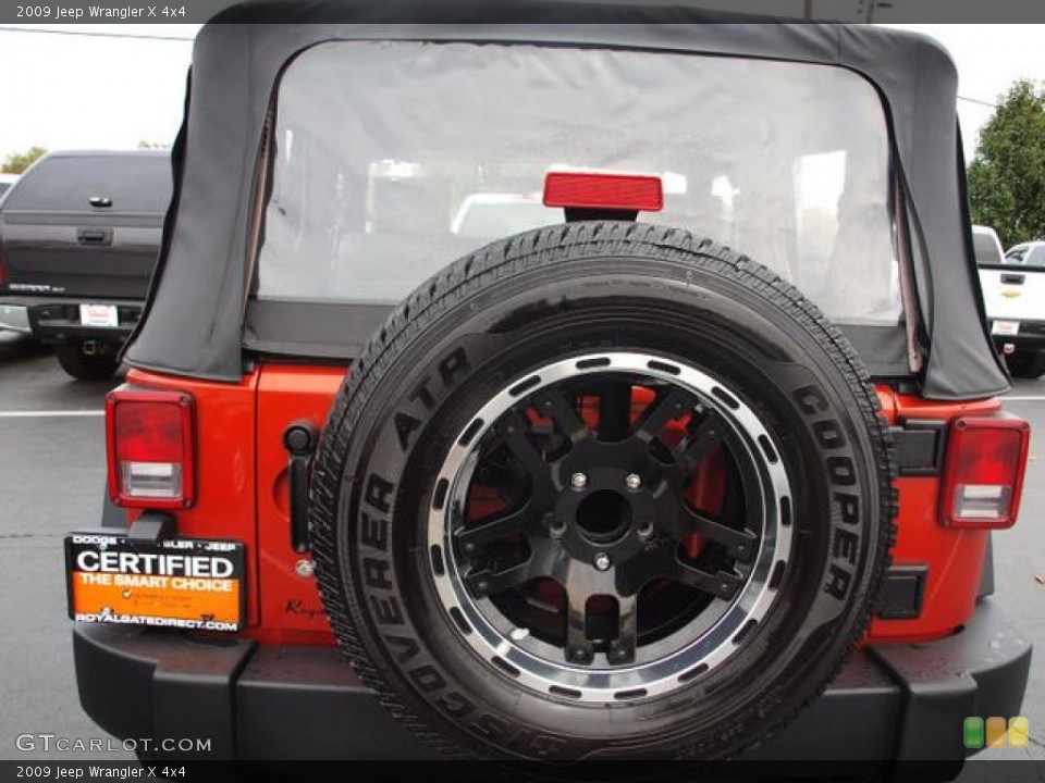 2009 Jeep Wrangler Custom Wheel and Tire Photo #55833902