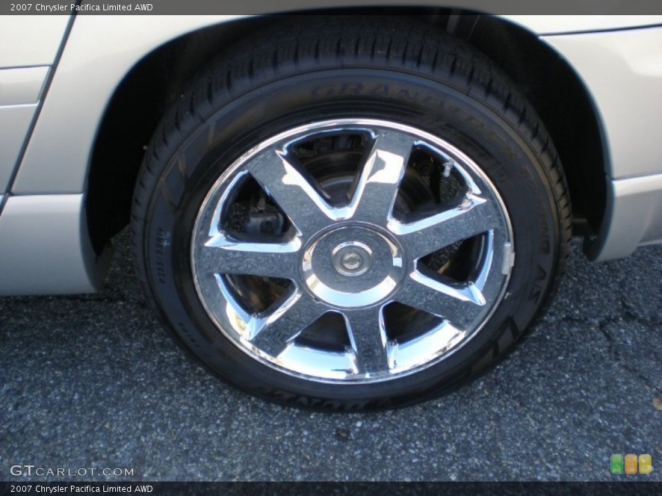2007 Chrysler Pacifica Limited AWD Wheel and Tire Photo #55837682