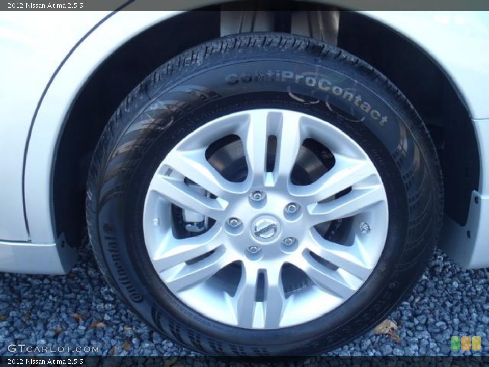 2012 Nissan Altima 2.5 S Wheel and Tire Photo #55842215