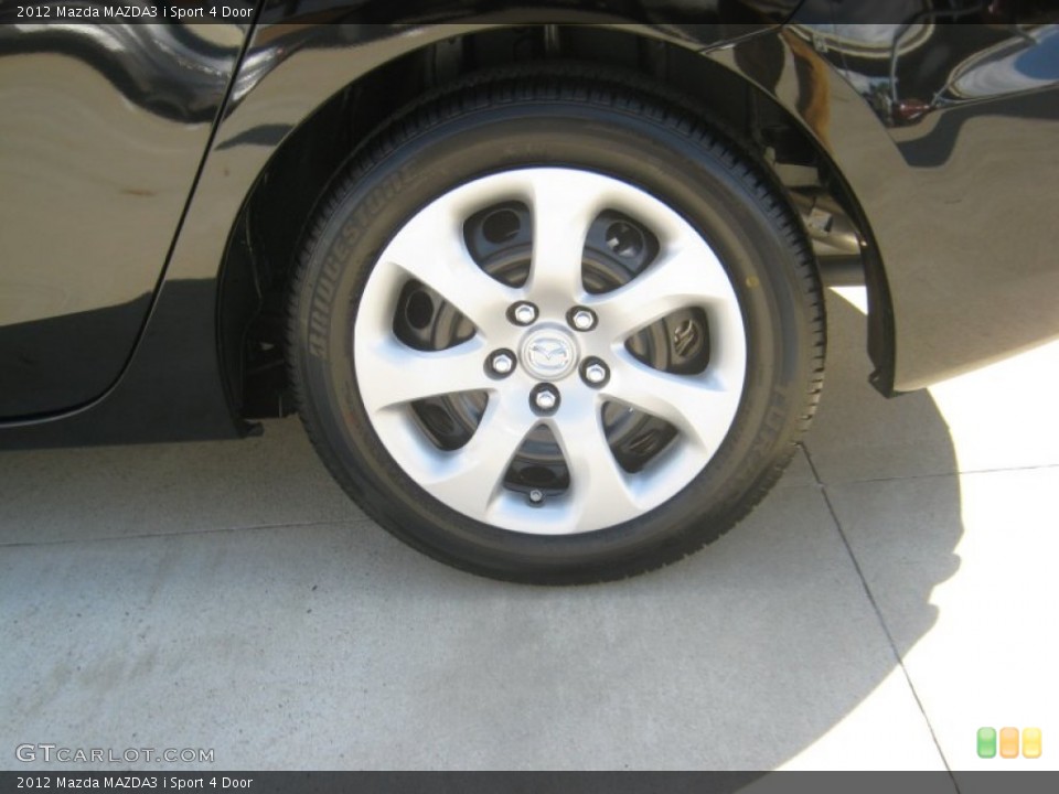 2012 Mazda MAZDA3 i Sport 4 Door Wheel and Tire Photo #55843781