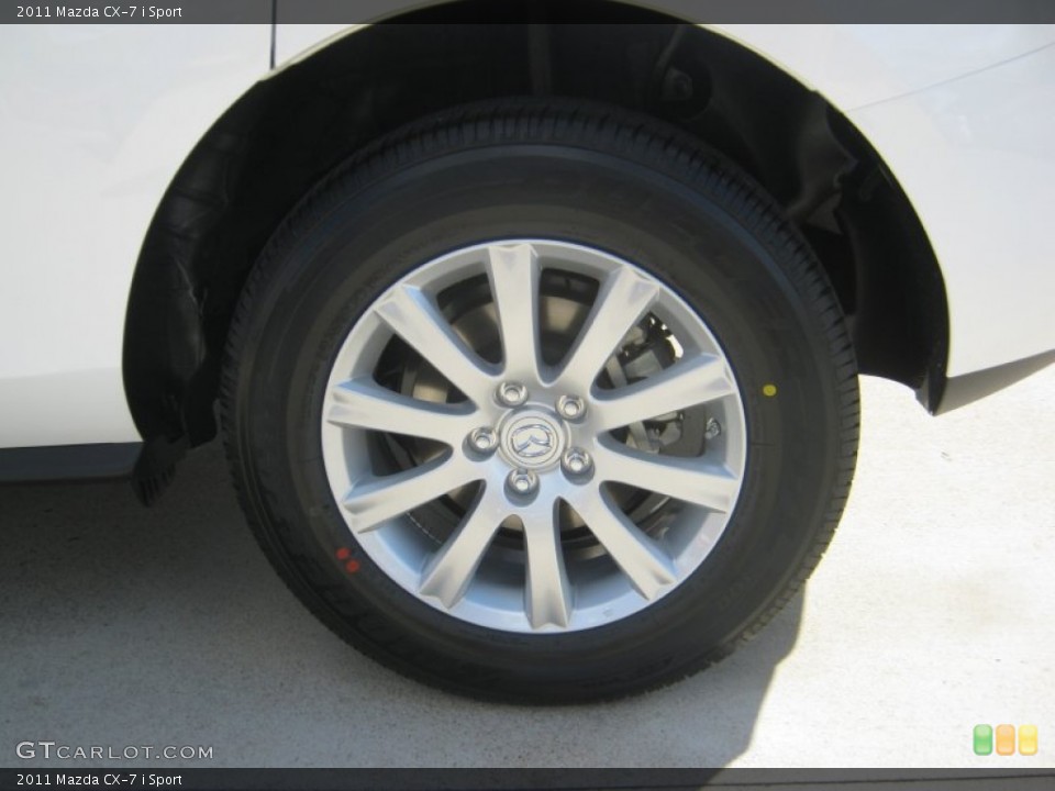 2011 Mazda CX-7 i Sport Wheel and Tire Photo #55843997