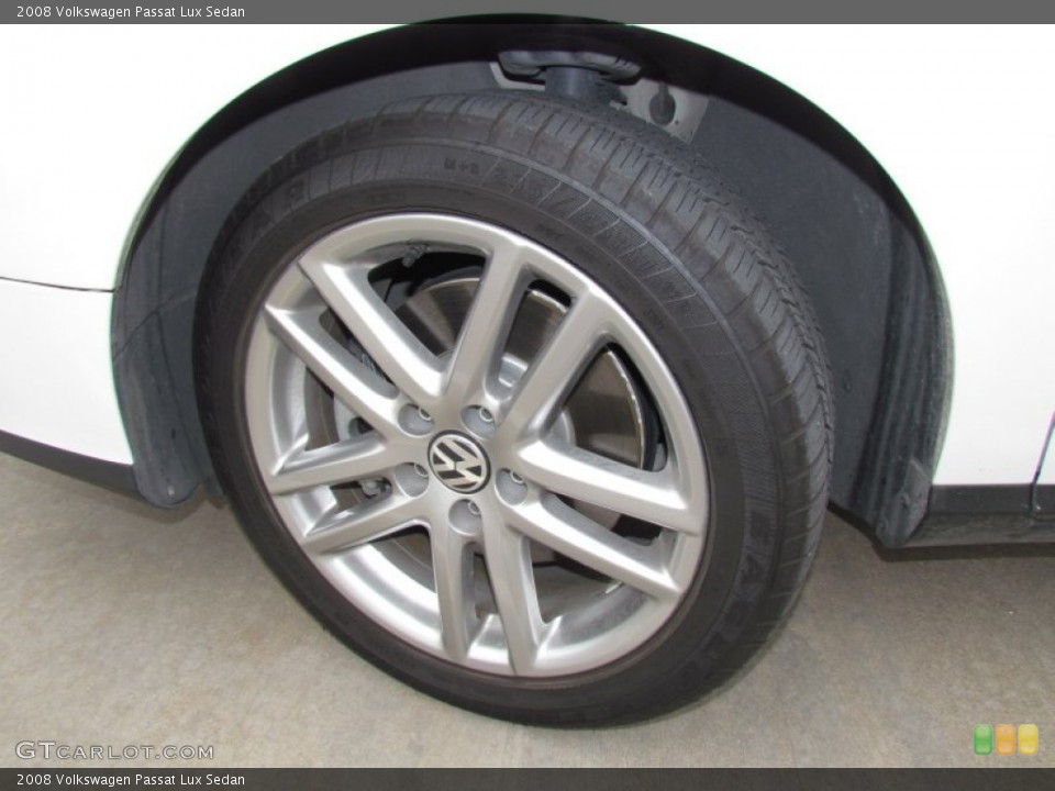 2008 Volkswagen Passat Lux Sedan Wheel and Tire Photo #55845395