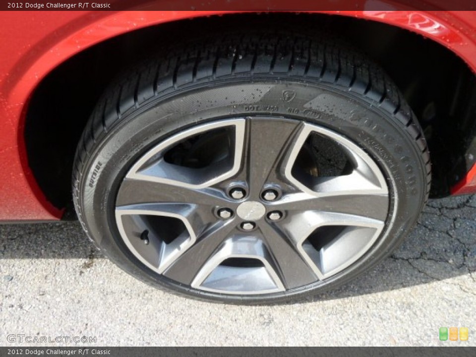 2012 Dodge Challenger R/T Classic Wheel and Tire Photo #55847107