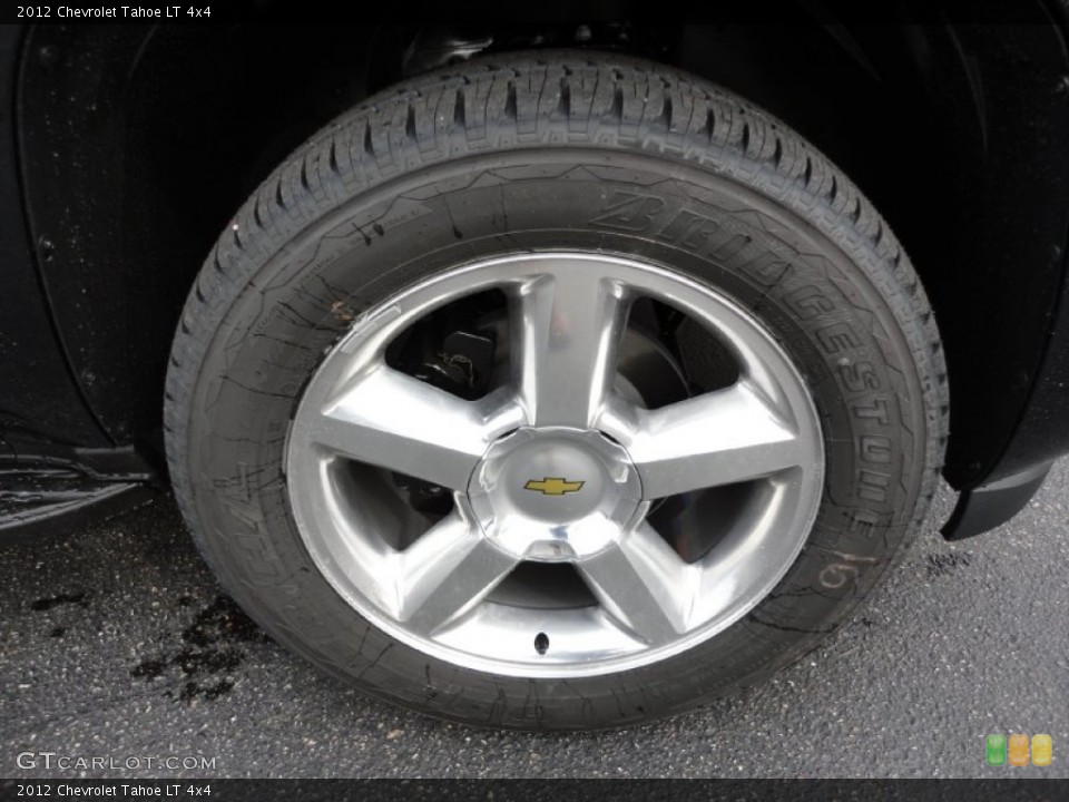 2012 Chevrolet Tahoe LT 4x4 Wheel and Tire Photo #55855810