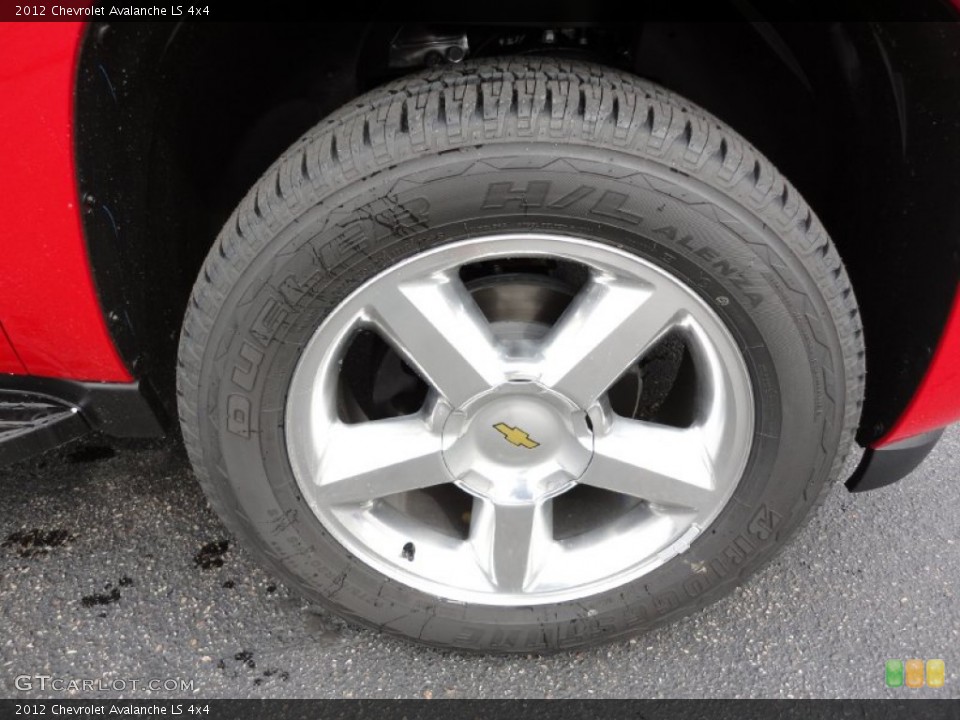 2012 Chevrolet Avalanche LS 4x4 Wheel and Tire Photo #55855990