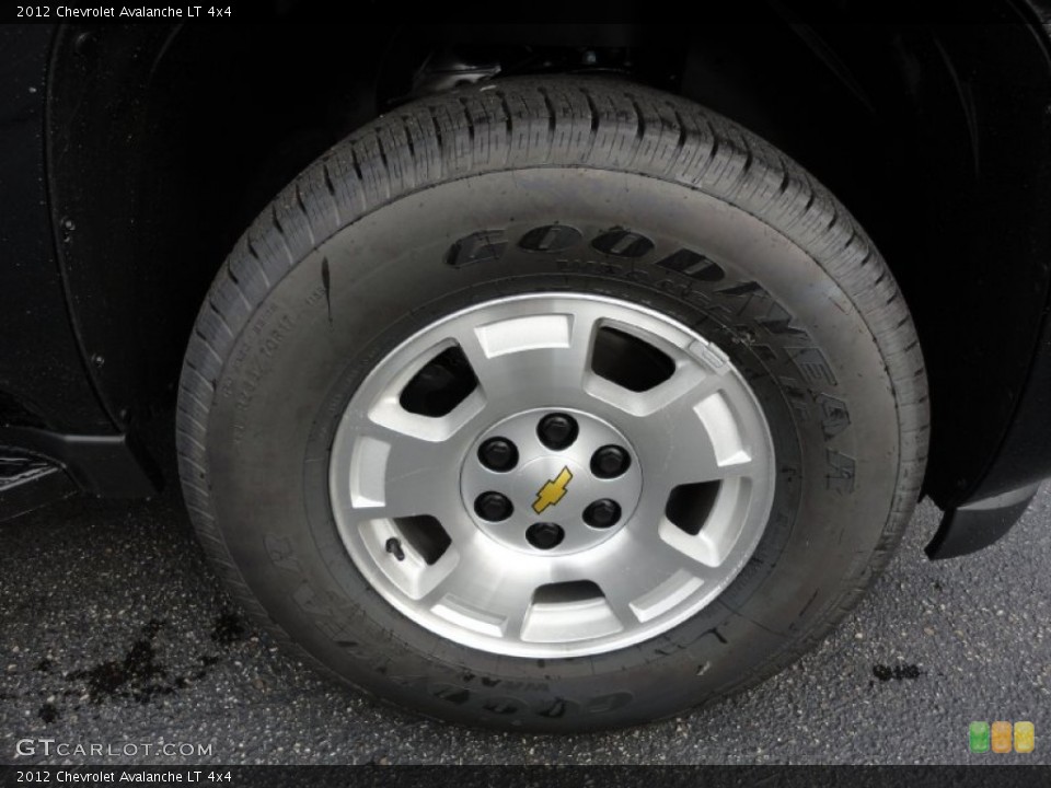 2012 Chevrolet Avalanche LT 4x4 Wheel and Tire Photo #55856353