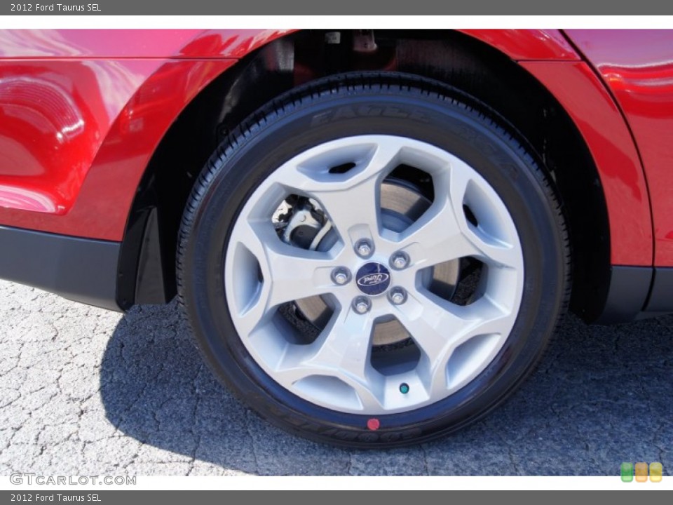 2012 Ford Taurus SEL Wheel and Tire Photo #55858366