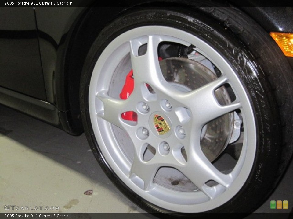 2005 Porsche 911 Carrera S Cabriolet Wheel and Tire Photo #55860520