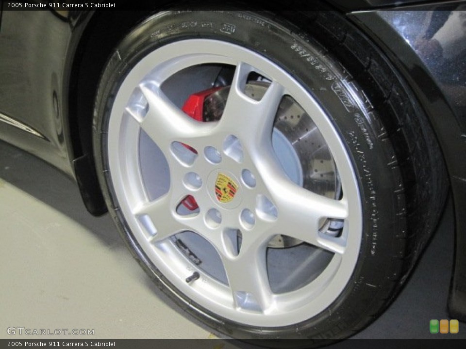 2005 Porsche 911 Carrera S Cabriolet Wheel and Tire Photo #55860574