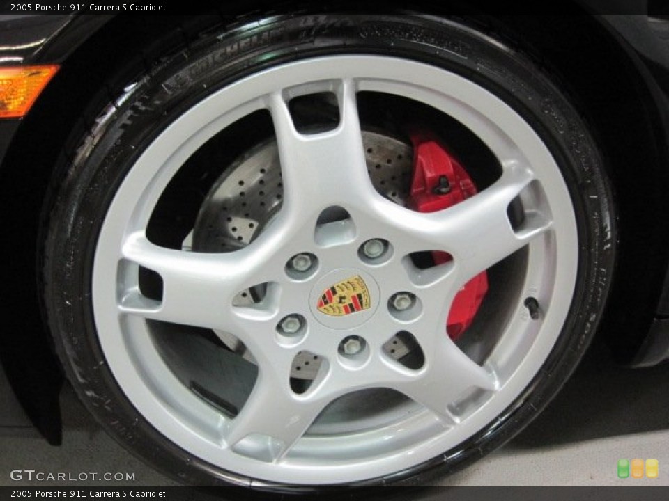 2005 Porsche 911 Carrera S Cabriolet Wheel and Tire Photo #55860583