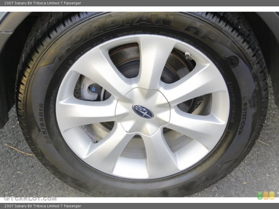 2007 Subaru B9 Tribeca Limited 7 Passenger Wheel and Tire Photo #55862794