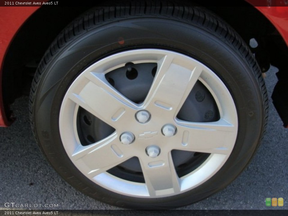 2011 Chevrolet Aveo Aveo5 LT Wheel and Tire Photo #55865638