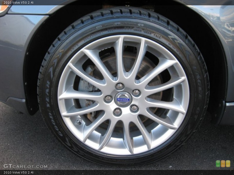 2010 Volvo V50 2.4i Wheel and Tire Photo #55866733