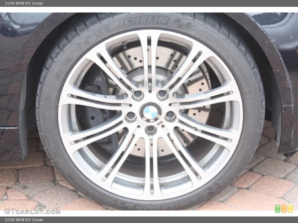 2008 BMW M3 Sedan Wheel and Tire Photo #55867396