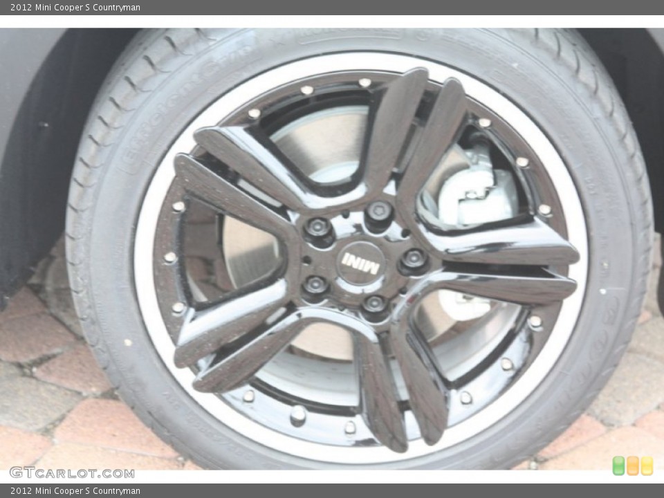2012 Mini Cooper S Countryman Wheel and Tire Photo #55867690