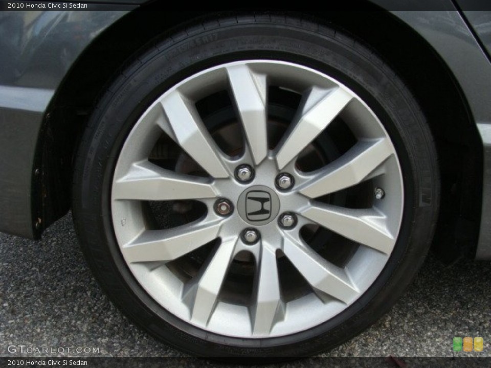 2010 Honda Civic Si Sedan Wheel and Tire Photo #55867891