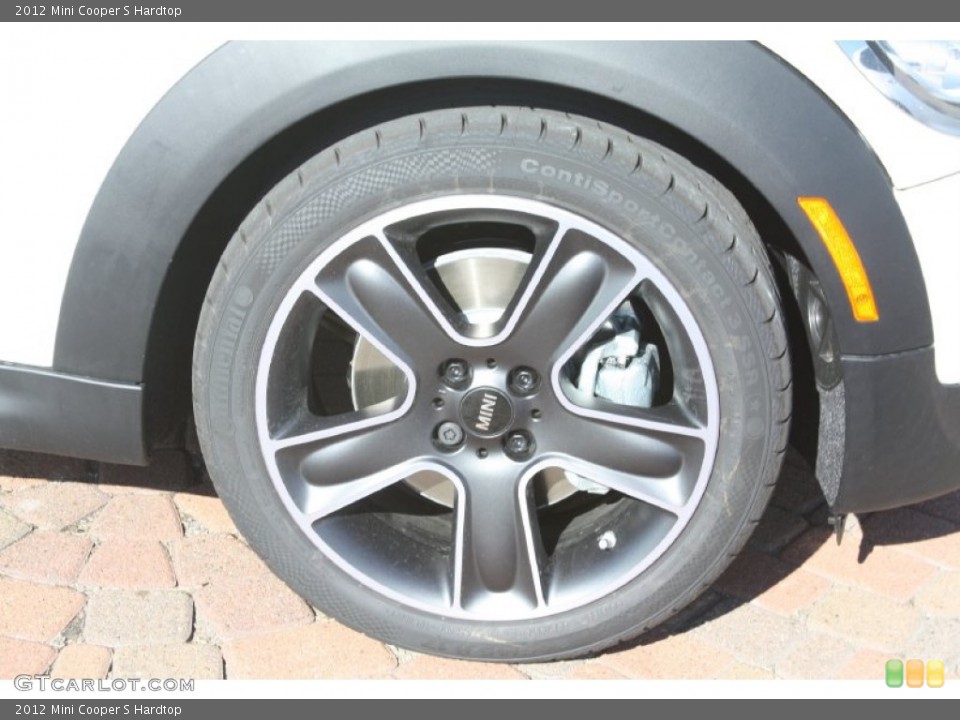 2012 Mini Cooper S Hardtop Wheel and Tire Photo #55868218