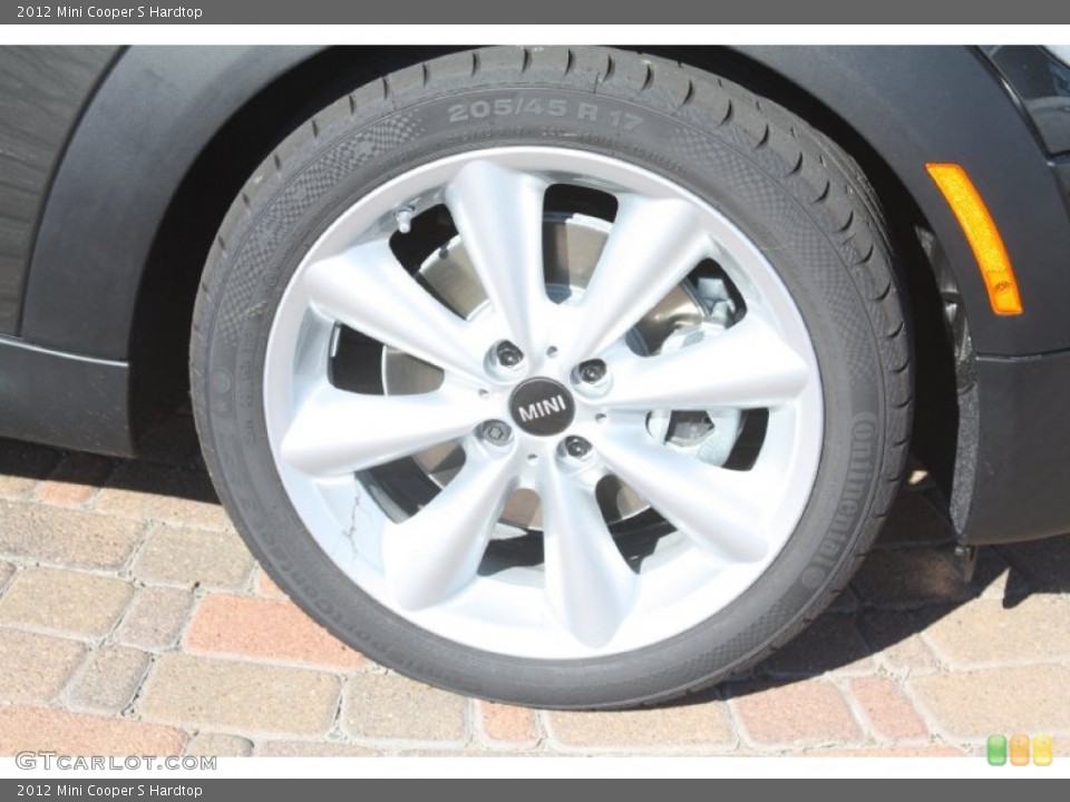 2012 Mini Cooper S Hardtop Wheel and Tire Photo #55868359