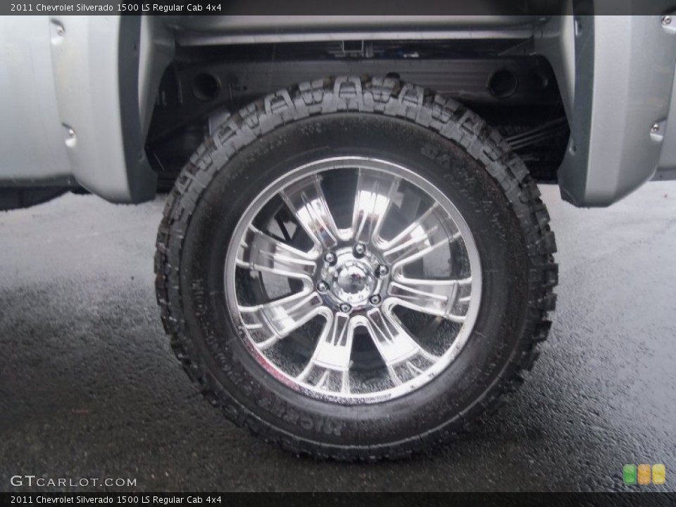 2011 Chevrolet Silverado 1500 Custom Wheel and Tire Photo #55869646