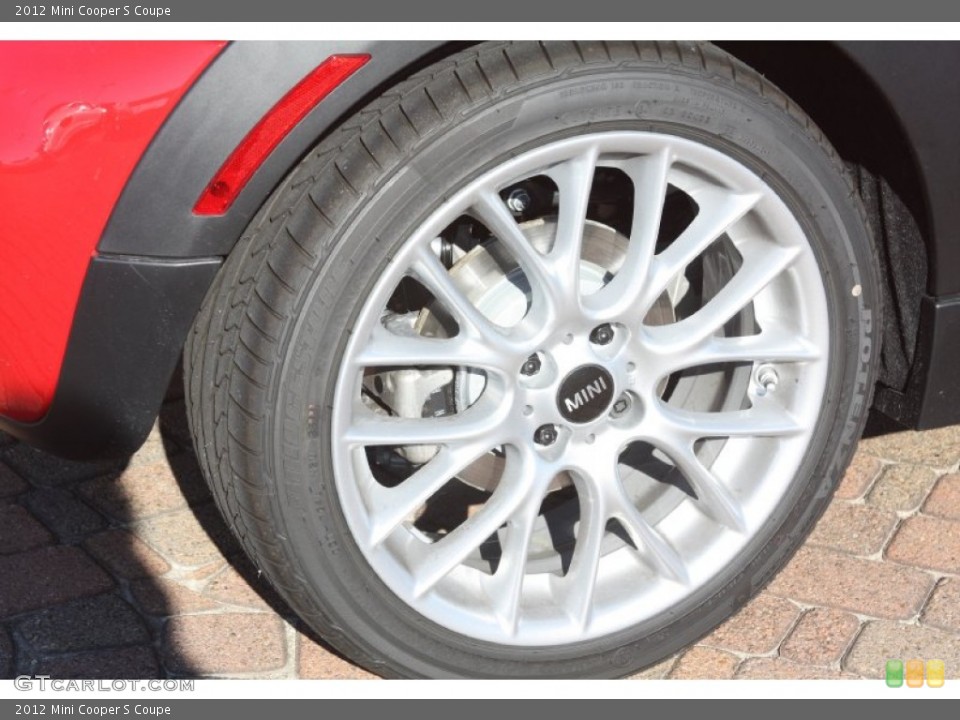 2012 Mini Cooper S Coupe Wheel and Tire Photo #55869694