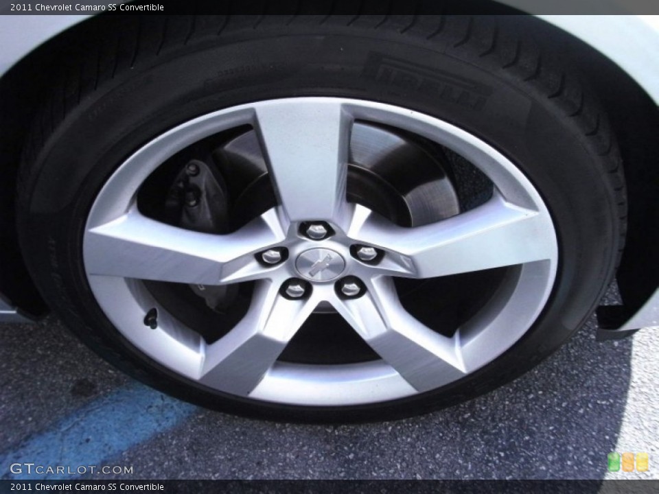2011 Chevrolet Camaro SS Convertible Wheel and Tire Photo #55875407