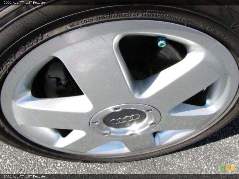 2001 Audi TT 1.8T Roadster Wheel and Tire Photo #55879519