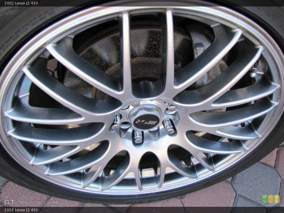 2002 Lexus LS Custom Wheel and Tire Photo #55880312