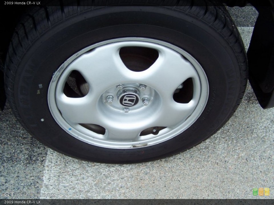 2009 Honda CR-V LX Wheel and Tire Photo #55885528