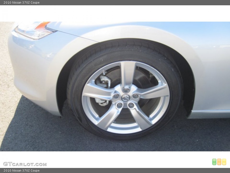 2010 Nissan 370Z Coupe Wheel and Tire Photo #55885948