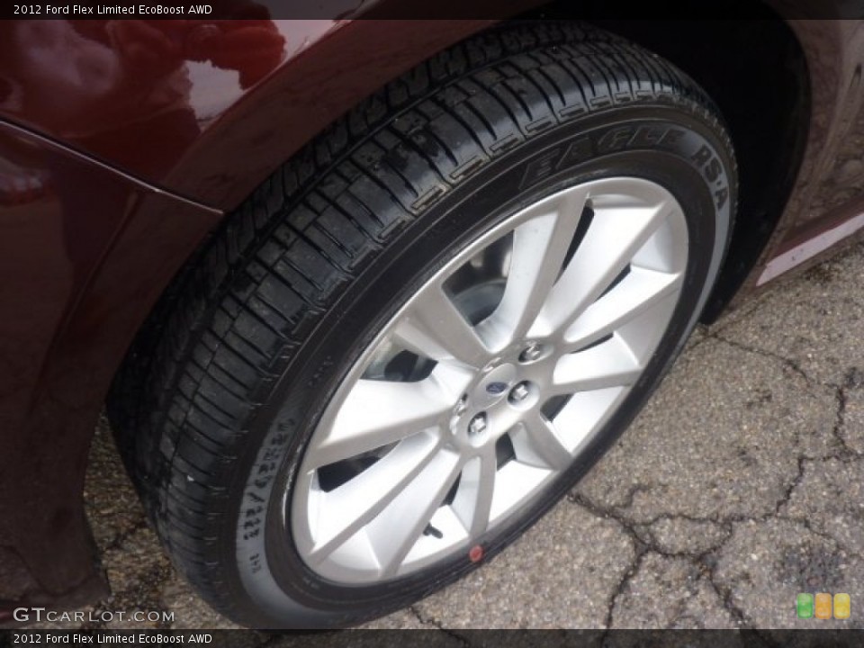 2012 Ford Flex Limited EcoBoost AWD Wheel and Tire Photo #55889191
